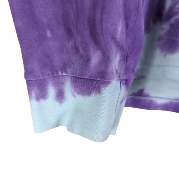 Polo Ralph Lauren Shirt Size L Blue/Purple Tie Dye Long Sleeve Casual Crew Men's - Picture 5 of 13